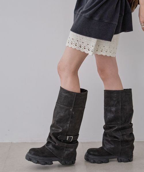 ルーズFITロングブーツ/581263（ブーツ）｜JEANASIS（ジーナシス）の