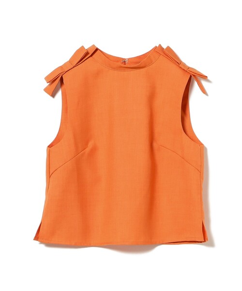 Sister Jane（シスタージェーン）の「sister jane / Neroli Bow Crop Top（シャツ/ブラウス・レディース・オレンジ・SMALL）」の2枚目の写真