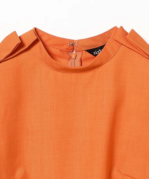 Sister Jane（シスタージェーン）の「sister jane / Neroli Bow Crop Top（シャツ/ブラウス・レディース・オレンジ・SMALL）」の3枚目の写真
