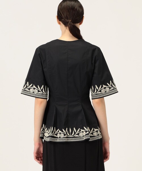 BY MALENE BIRGER(バイマレーネビルガー)の「BY MALENE BIRGER MERLINA エンブロイダリーブラウス(シャツ/ブラウス・レディース・ブラック・34)」の5枚目の写真