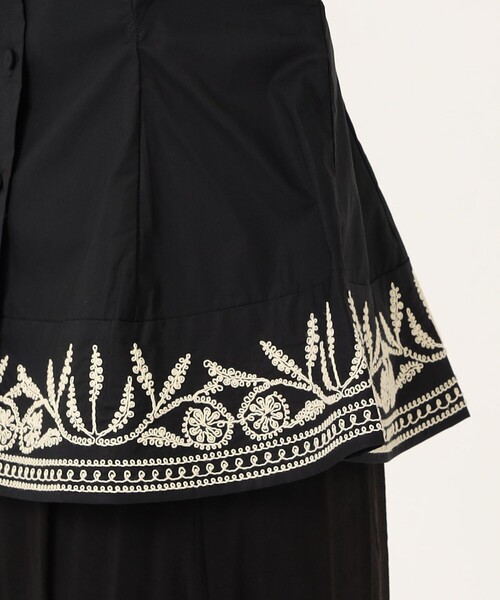 BY MALENE BIRGER(バイマレーネビルガー)の「BY MALENE BIRGER MERLINA エンブロイダリーブラウス(シャツ/ブラウス・レディース・ブラック・34)」の9枚目の写真