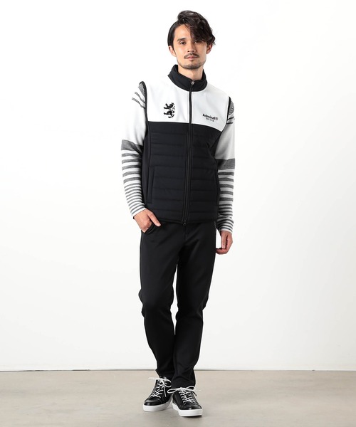 NICOLE CLUB FOR MEN(ニコルクラブフォーメン)の「【NICOLE SPORTS】Admiral別注パテッドベスト(その他アウター・メンズ・ホワイト×ブラック/ブラック×ブラック・MEDIUM/LARGE/X-LARGE)」の7枚目の写真