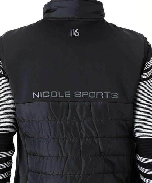 NICOLE CLUB FOR MEN(ニコルクラブフォーメン)の「【NICOLE SPORTS】Admiral別注パテッドベスト(その他アウター・メンズ・ホワイト×ブラック/ブラック×ブラック・MEDIUM/LARGE/X-LARGE)」の14枚目の写真