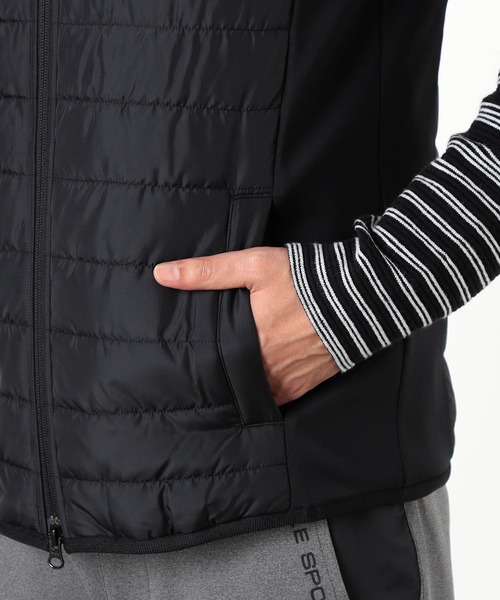 NICOLE CLUB FOR MEN(ニコルクラブフォーメン)の「【NICOLE SPORTS】Admiral別注パテッドベスト(その他アウター・メンズ・ホワイト×ブラック/ブラック×ブラック・MEDIUM/LARGE/X-LARGE)」の16枚目の写真