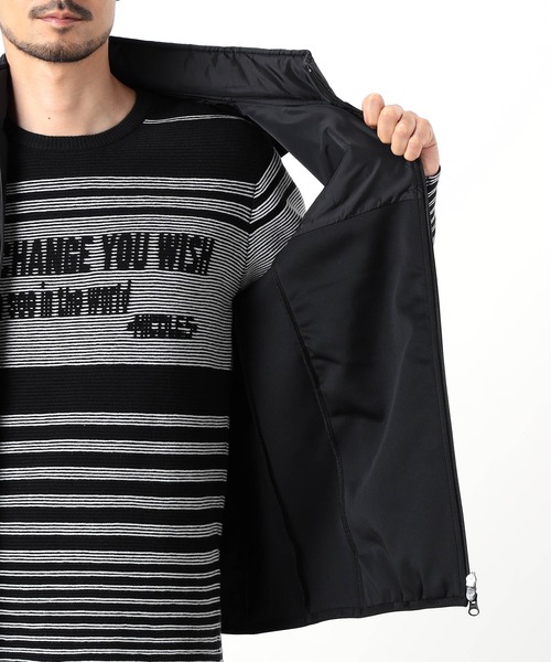 NICOLE CLUB FOR MEN(ニコルクラブフォーメン)の「【NICOLE SPORTS】Admiral別注パテッドベスト(その他アウター・メンズ・ホワイト×ブラック/ブラック×ブラック・MEDIUM/LARGE/X-LARGE)」の19枚目の写真