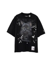 MIHARAYASUHIRO/ミハラヤスヒロ】CAT PRINTED TEE/キャットプリントT