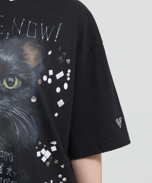 MIHARAYASUHIRO/ミハラヤスヒロ】EMBELLISHED DISTRESSED TEE/ライン