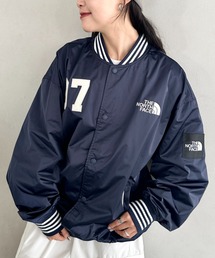 ZOZO完売 ノースフェイス　ボンバージャケット　スタジャン　ネイビー　M ZOZO完売 ノースフェイス ボンバージャケット スタジャン