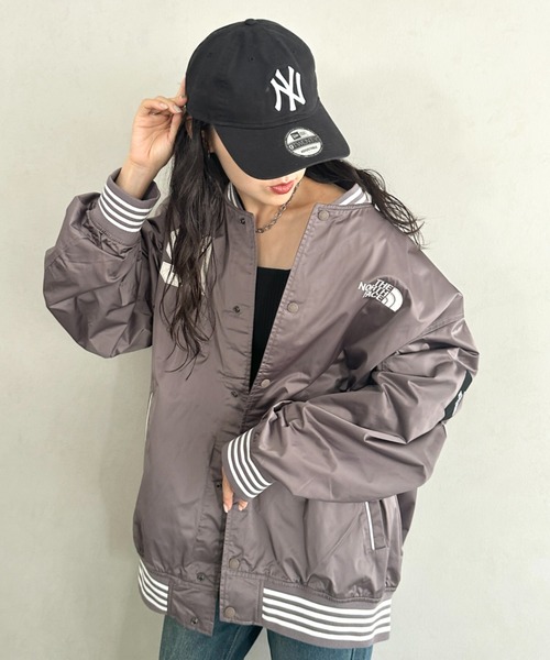 【即日発送】希少 日本未入荷 ザノースフェイス ジャケットブルゾン 刺繍 黒ロゴ THE NORTH FACE ブルゾン アウター 国内未発売 FACE(ザ・ノース