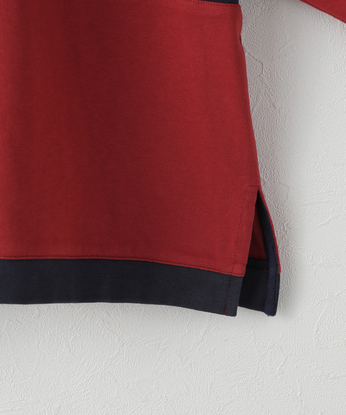 U by SPICK&SPAN(ユーバイスピックアンドスパン)の「SEA NEW YORK /シー ニューヨーク CAROLYN WORKWEAR RUGBY(Tシャツ/カットソー・レディース・レッド・SMALL)」の7枚目の写真
