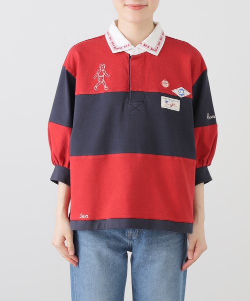 SEA NEW YORK /シー ニューヨーク CAROLYN WORKWEAR RUGBY（Tシャツ