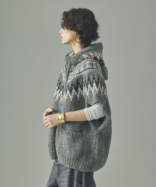 Curensology ノルディックフードベスト　ブラック Curensology｜ノルディックフードベスト | Rakuten Fashion(楽天