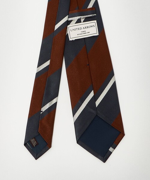 セール】2カラー ワイドレジメンタル ネクタイ（ネクタイ）｜UNITED