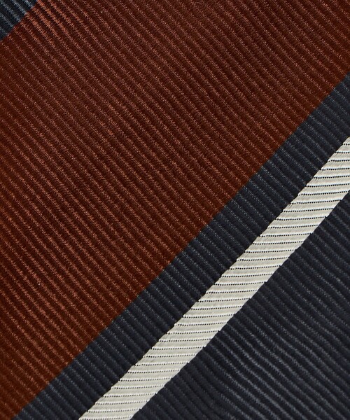 UNITED ARROWS（ユナイテッドアローズ）の「2カラー ワイドレジメンタル ネクタイ（ネクタイ・メンズ・ネイビー/ダークグレー・FREE）」の5枚目の写真