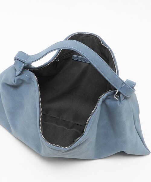 BEAUTY&YOUTH UNITED ARROWS(ビューティーアンドユースユナイテッドアローズ)の「スエードライク スクエア ショルダーバッグ(ショルダーバッグ・レディース・ライトブルー/ブラウン系・FREE)」の13枚目の写真