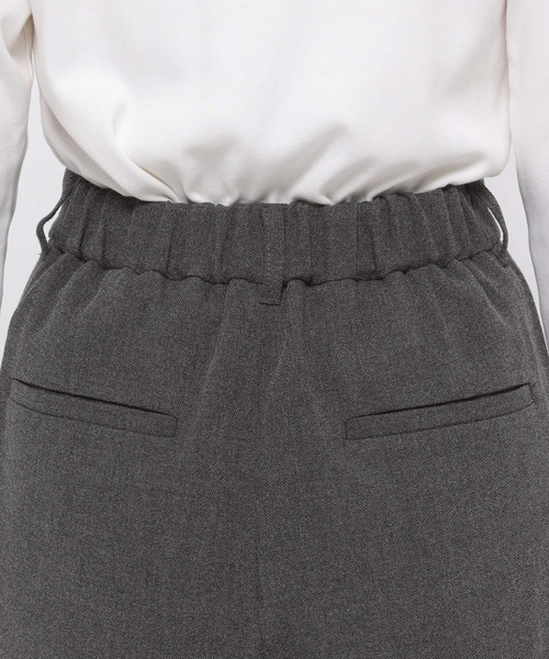 LOWRYS FARM（ローリーズファーム）の「ＴＲワイドパンツ  571460（スラックス・レディース・ブラック/チャコールグレー/アイボリー/ブラウン・LARGE/MEDIUM/SMALL）」の8枚目の写真