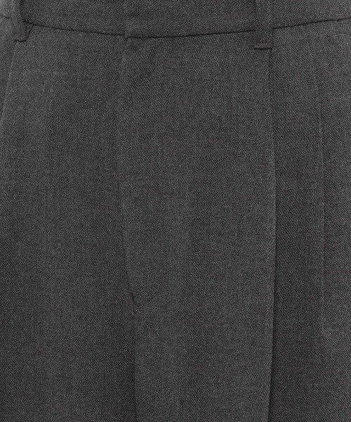 LOWRYS FARM（ローリーズファーム）の「ＴＲワイドパンツ  571460（スラックス・レディース・ブラック/チャコールグレー/アイボリー/ブラウン・LARGE/MEDIUM/SMALL）」の13枚目の写真