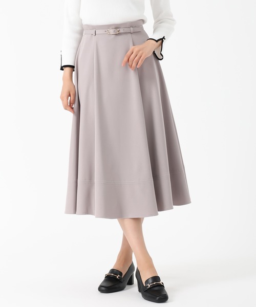 セール】2025秋冬新作 ベルト付きフレアスカート（スカート）｜MISCH