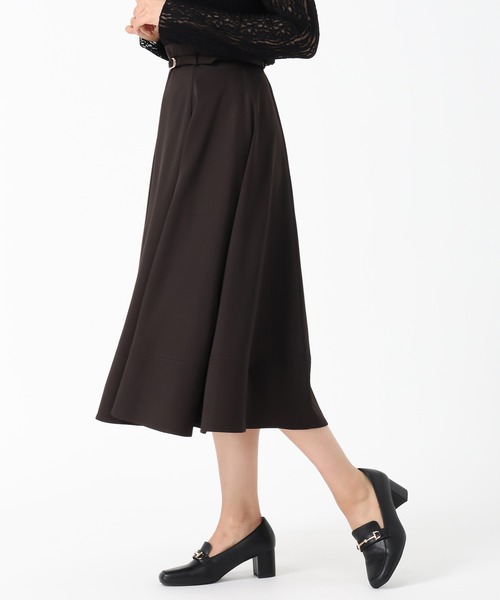 MISCH MASCH(ミッシュマッシュ)の「2025秋冬新作 ベルト付きフレアスカート(スカート・レディース・ブラック/グレー/ピンク/レッド・S/M)」の9枚目の写真