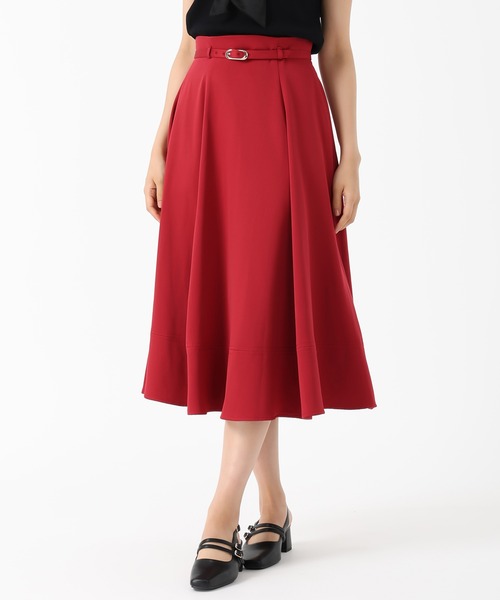 MISCH MASCH(ミッシュマッシュ)の「2025秋冬新作 ベルト付きフレアスカート(スカート・レディース・ブラック/グレー/ピンク/レッド・S/M)」の10枚目の写真