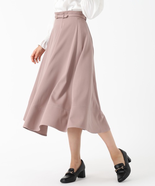 MISCH MASCH(ミッシュマッシュ)の「2025秋冬新作 ベルト付きフレアスカート(スカート・レディース・ブラック/グレー/ピンク/レッド・S/M)」の13枚目の写真