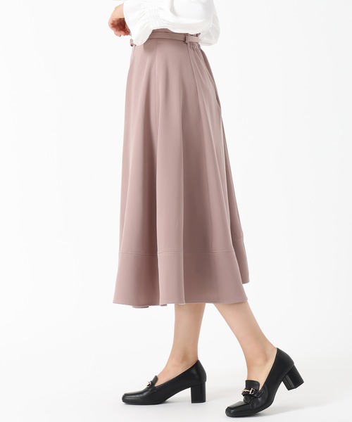 MISCH MASCH(ミッシュマッシュ)の「2025秋冬新作 ベルト付きフレアスカート(スカート・レディース・ブラック/グレー/ピンク/レッド・S/M)」の14枚目の写真