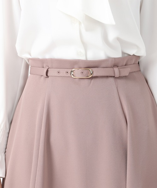 MISCH MASCH(ミッシュマッシュ)の「2025秋冬新作 ベルト付きフレアスカート(スカート・レディース・ブラック/グレー/ピンク/レッド・S/M)」の16枚目の写真