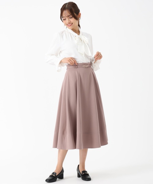 MISCH MASCH(ミッシュマッシュ)の「2025秋冬新作 ベルト付きフレアスカート(スカート・レディース・ブラック/グレー/ピンク/レッド・S/M)」の20枚目の写真