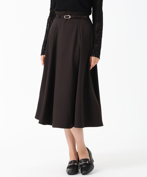 MISCH MASCH(ミッシュマッシュ)の「2025秋冬新作 ベルト付きフレアスカート(スカート・レディース・ブラック/グレー/ピンク/レッド・S/M)」の8枚目の写真