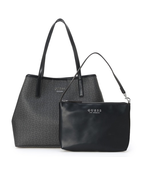 Guess(ゲス)の「PORTINI Trap Tote トートバッグ(トートバッグ・レディース・ダークグレー/ライトグレー・ONE SIZE)」の2枚目の写真
