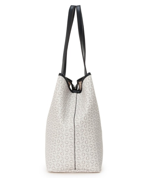 Guess(ゲス)の「PORTINI Trap Tote トートバッグ(トートバッグ・レディース・ダークグレー/ライトグレー・ONE SIZE)」の5枚目の写真