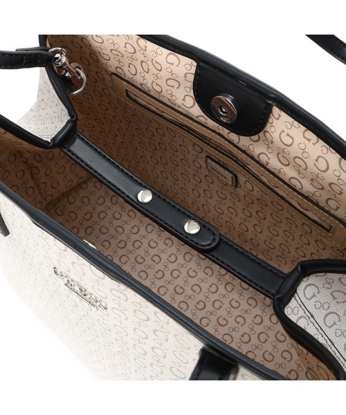 Guess(ゲス)の「PORTINI Trap Tote トートバッグ(トートバッグ・レディース・ダークグレー/ライトグレー・ONE SIZE)」の8枚目の写真