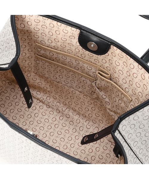 Guess(ゲス)の「PORTINI Trap Tote トートバッグ(トートバッグ・レディース・ダークグレー/ライトグレー・ONE SIZE)」の10枚目の写真