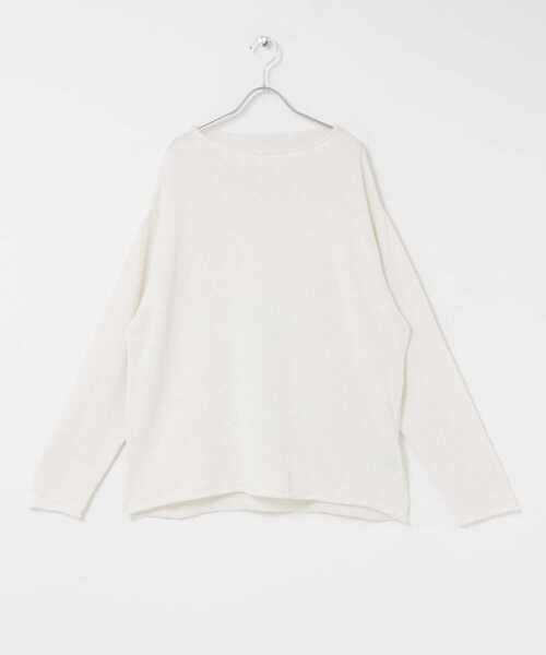 SENSE OF PLACE by URBAN RESEARCH（センスオブプレイスバイアーバンリサーチ）の「コットンタッチロールネックニット（ニット/セーター・メンズ・オフホワイト/ダークグレー/ベージュ/パープル・MEDIUM/LARGE）」の18枚目の写真