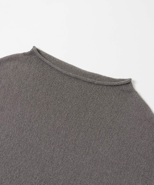 SENSE OF PLACE by URBAN RESEARCH（センスオブプレイスバイアーバンリサーチ）の「コットンタッチロールネックニット（ニット/セーター・メンズ・オフホワイト/ダークグレー/ベージュ/パープル・MEDIUM/LARGE）」の22枚目の写真