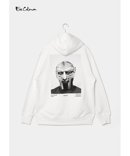 APPLEBUM（アップルバム）の「“ERIC COLEMAN” SWEAT HOODIE-MV1（パーカー・メンズ・ブラック/ホワイト・XX-LARGE/MEDIUM/X-LARGE/LARGE）」の2枚目の写真