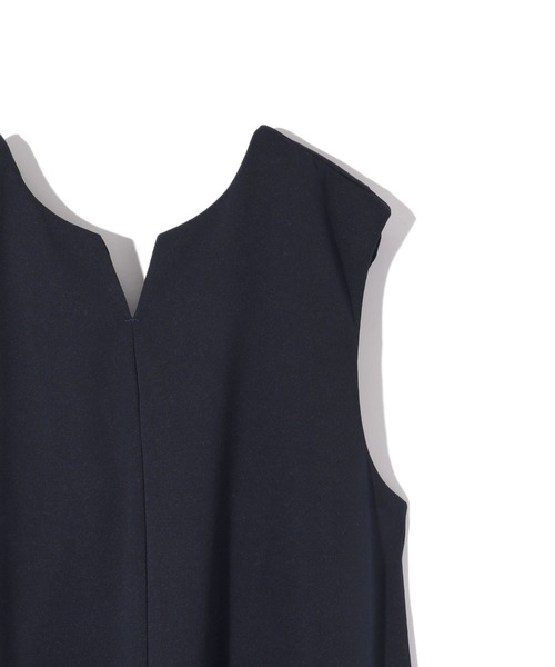 ketty（ケティ）の「カットジョーゼットダブルフェイスワンピース≪手洗い可能≫（ワンピース・レディース・ブラック/ネイビー/ブラウン・M）」の15枚目の写真