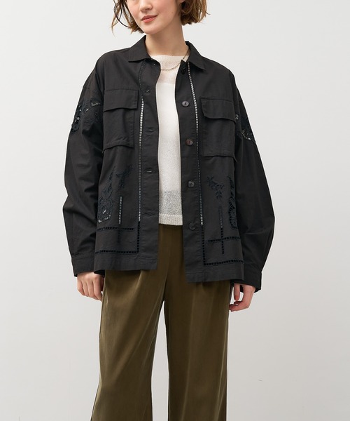 MICA&DEAL（マイカ＆ディール）の「インド刺繍ミリタリージャケット