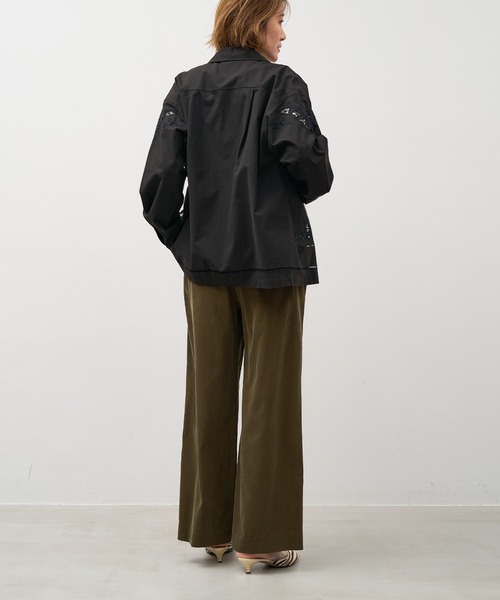 MICA&DEAL（マイカ＆ディール）の「インド刺繍ミリタリージャケット