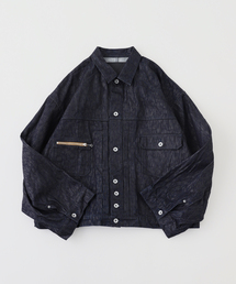 DAIRIKU（ダイリク）の「Cross Embroidery Vintage Denim Jacket
