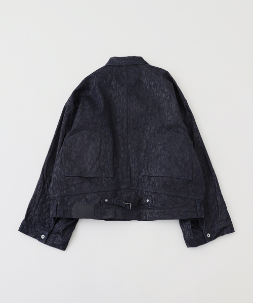 DAIRIKU(ダイリク)の「DAIRIKU / ダイリク "Inception" Rain Camo Denim Jack(デニムジャケット・メンズ・ブルー・MEDIUM/SMALL)」の2枚目の写真