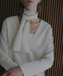 2WAY SCARF T BLOUSE