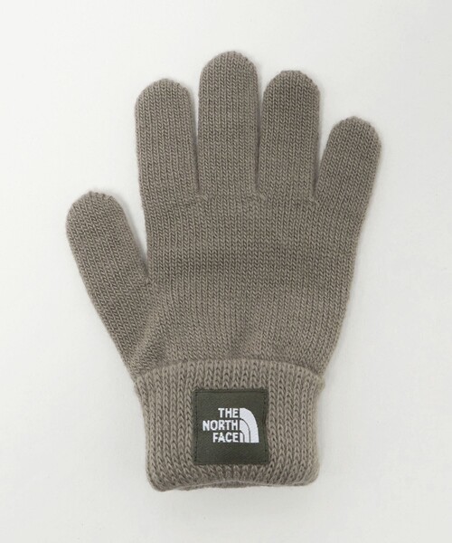 THE NORTH FACE（ザノースフェイス）の「＜THE NORTH FACE＞ニット グローブ / 手袋 / キッズ（手袋・キッズ・ベージュ/ブラック/ターコイズブルー系・KF/JF）」の6枚目の写真