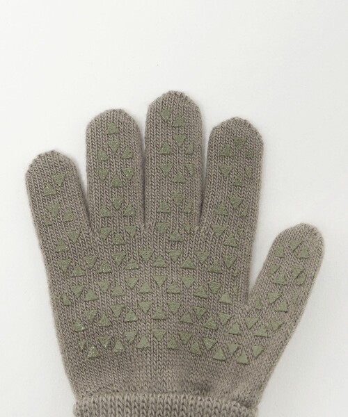 THE NORTH FACE（ザノースフェイス）の「＜THE NORTH FACE＞ニット グローブ / 手袋 / キッズ（手袋・キッズ・ベージュ/ブラック/ターコイズブルー系・KF/JF）」の8枚目の写真