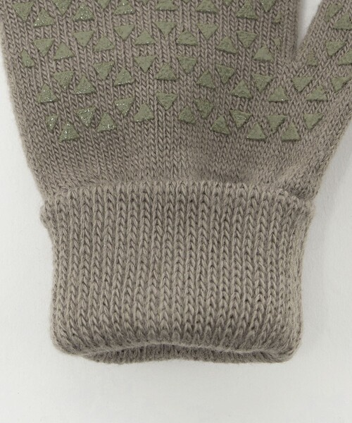THE NORTH FACE（ザノースフェイス）の「＜THE NORTH FACE＞ニット グローブ / 手袋 / キッズ（手袋・キッズ・ベージュ/ブラック/ターコイズブルー系・KF/JF）」の9枚目の写真