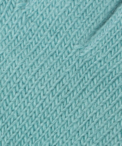 THE NORTH FACE（ザノースフェイス）の「＜THE NORTH FACE＞ニット グローブ / 手袋 / キッズ（手袋・キッズ・ベージュ/ブラック/ターコイズブルー系・KF/JF）」の4枚目の写真