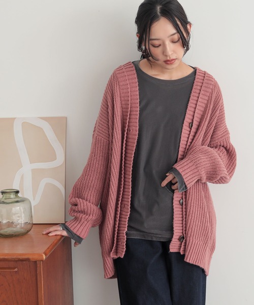 n'OrLABEL（ノアールレーベル）の「『シアーベロアカットソー』（Tシャツ/カットソー・レディース・ブラック/アイボリー/チャコール/ブラウン・2/1）」の9枚目の写真