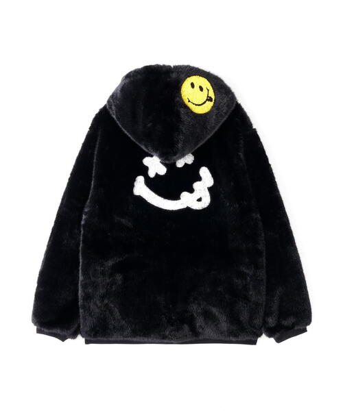 STUD MUFFIN（スタッドマフィン）の「STUD MUFFIN/スタッドマフィン/別注ECOファー フーディブルゾン（ブルゾン・メンズ・ブラック・2/3）」の12枚目の写真