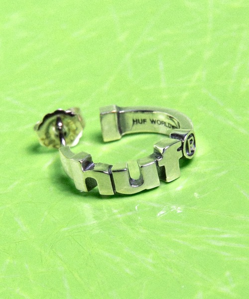 HUF（ハフ）の「PLANTLIFE HOOP PIERCE / HUF ハフ フープピアス