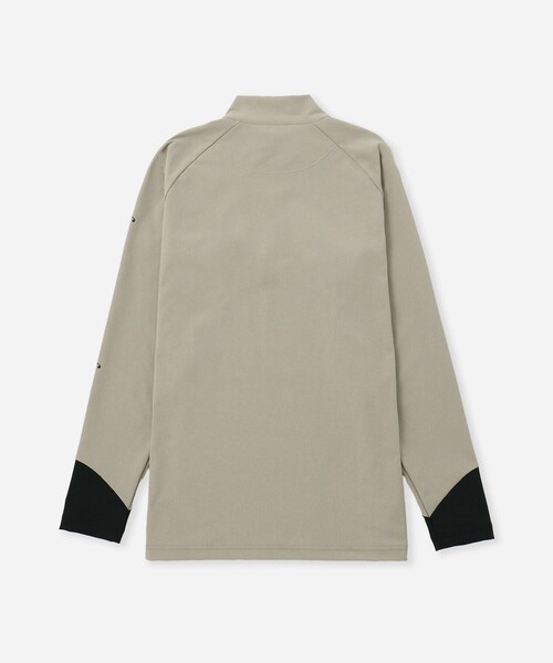 Saturdays Golf(サタデーズゴルフ)の「3D Tricot Half Zip LS Shirt(Tシャツ/カットソー・メンズ・ブラック/ベージュ・L/M/S/XL)」の11枚目の写真